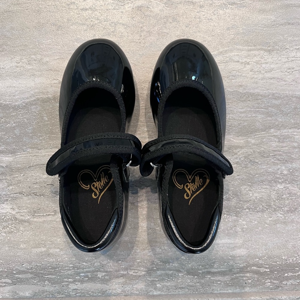 Stelle Tap Dance Shoes, Size 7T, Brand New 🖤 - Picture 2 of 5